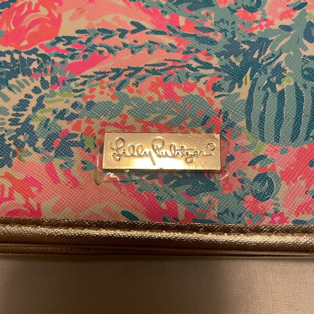 Lilly Pulitzer Colorful Travel Bag - Pink, Blue, Green - Picture 3 of 7